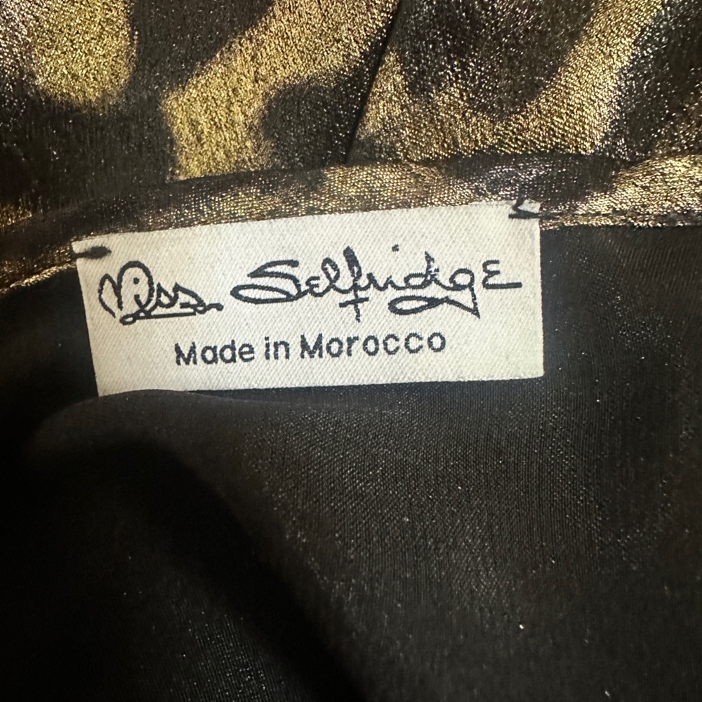Miss Selfridge Animal print mini dress/tunic